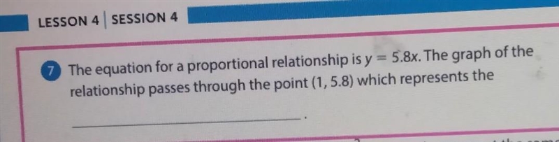 I WILL GIVE BRAINLESS The equation for a proportional relationship isy = 58%. The-example-1