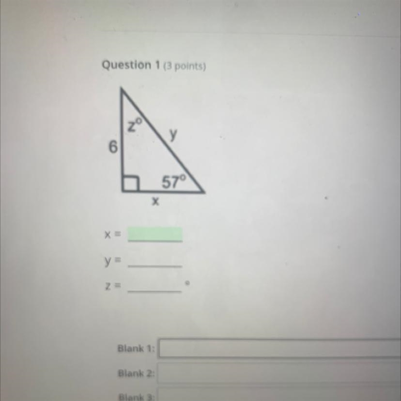 please help. i have no clue how to find the measure of each unknown variable using-example-1