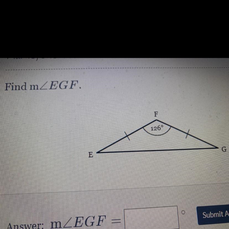 Somone please help me quick find angle egf-example-1