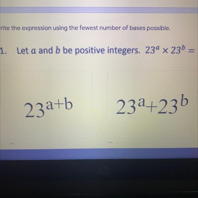 Let a and b be positive integers. 239 x 23-example-1