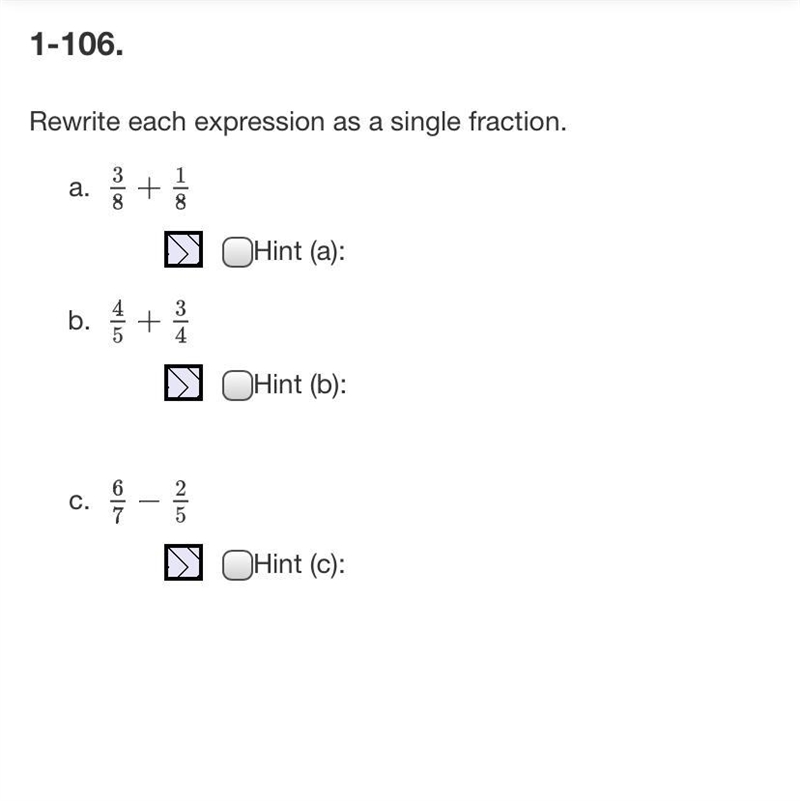 How can I make these a single fraction?-example-1