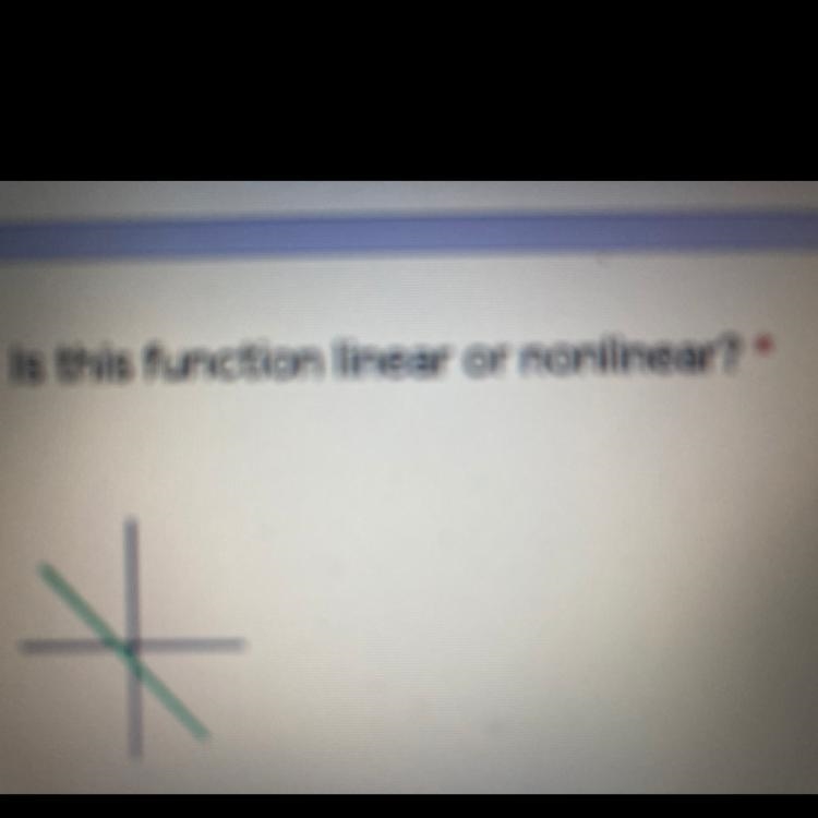 Is this function linear or nonlinear? *-example-1