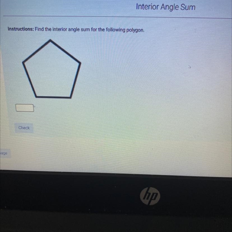 Find the interior angle sum for the following polygon-example-1