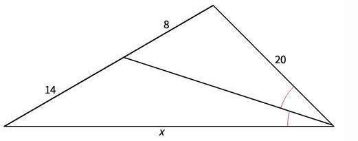 I WILL GIVE 20 POINTS! Solve for x.-example-1