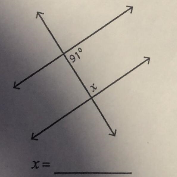 What does x equal in this problem-example-1