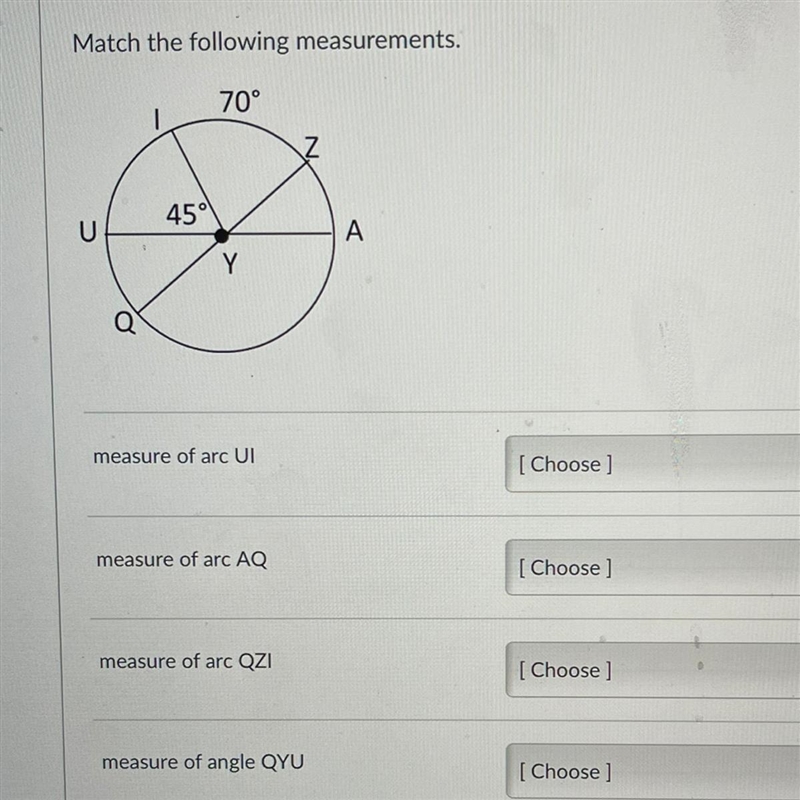 Math the following measurements-example-1