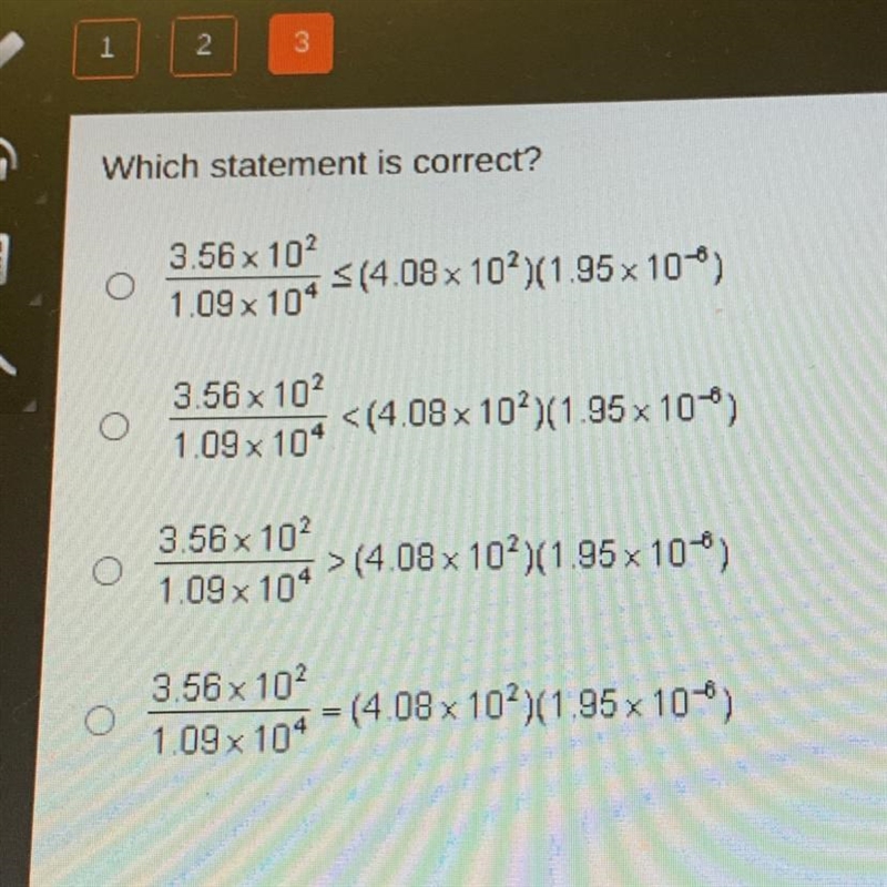 Which statement is correct?-example-1