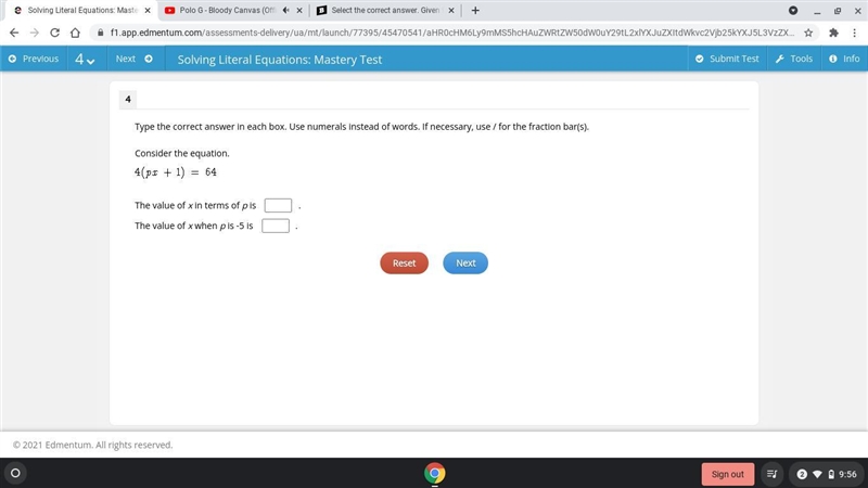 60 POINTS Type the correct answer in each box. Use numerals instead of words. If necessary-example-1