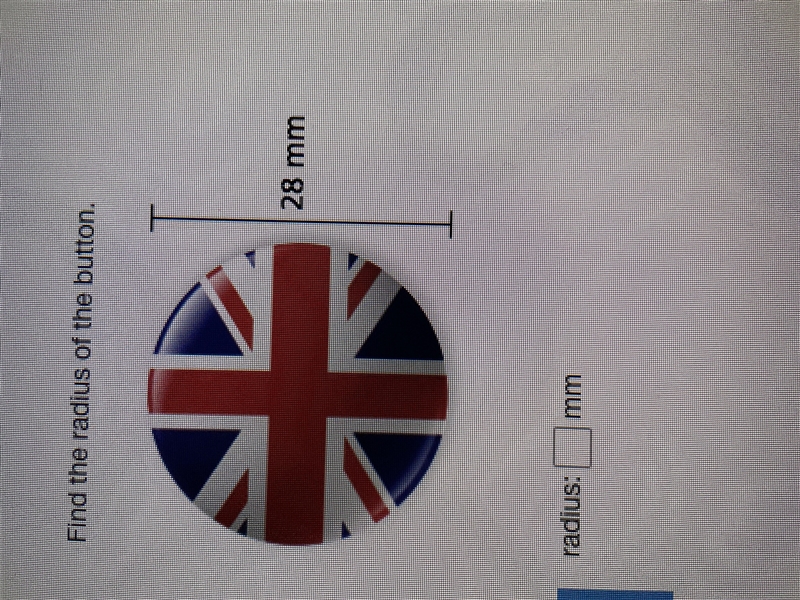 What is the radius of 28mm-example-1