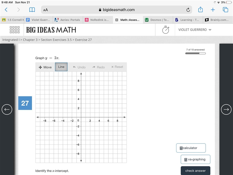 Can someone help:(( graph y=2x-example-1