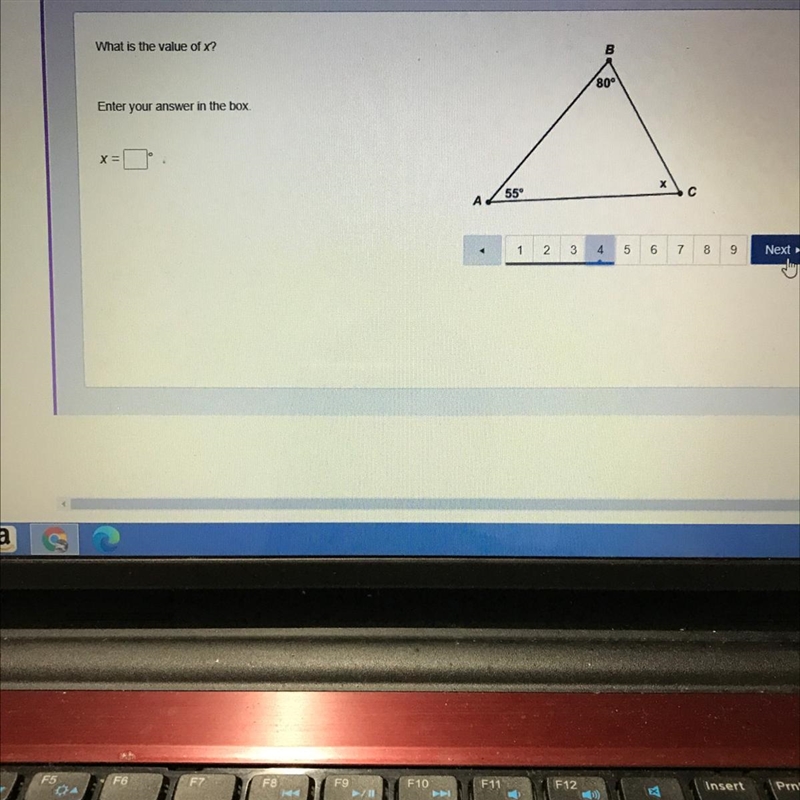 Please help ASAP!! What is the value of x?-example-1