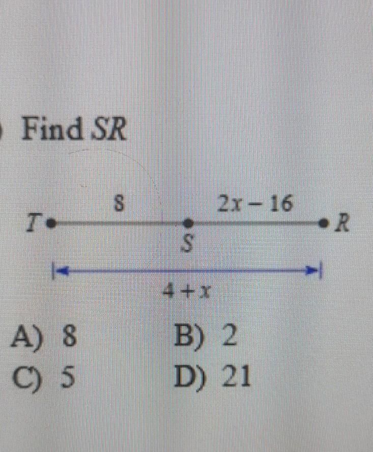 Solving for SR.. help me please ​-example-1