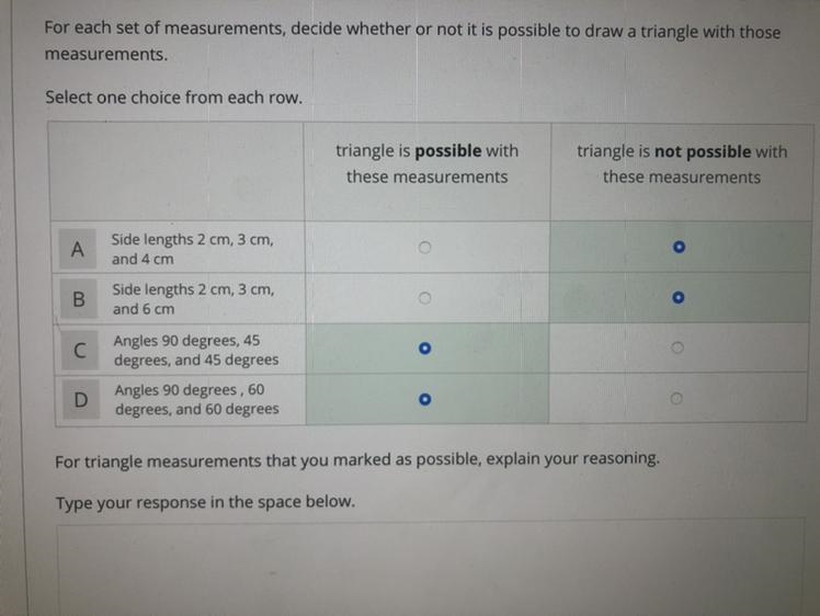 please help I’m pretty sure the answers are right I just need a reasoning for my answer-example-1