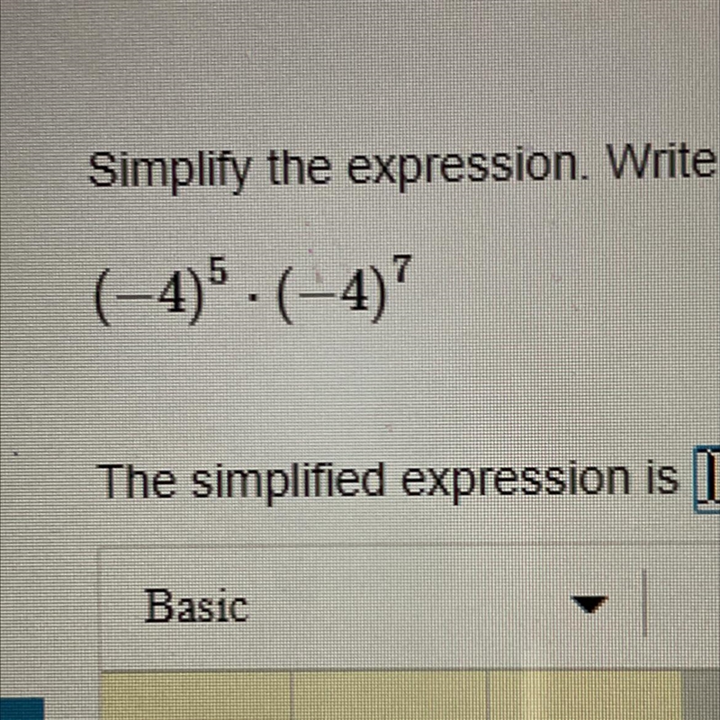 Simplify the expression-example-1