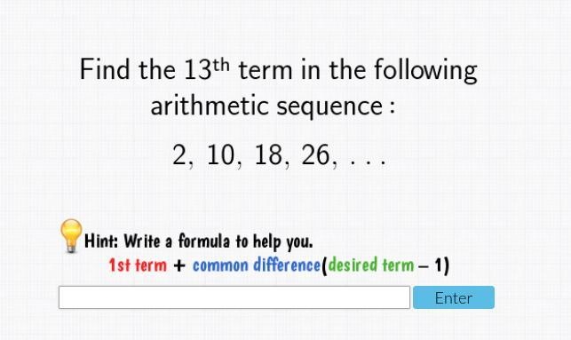 How do i find the 13th term?-example-1