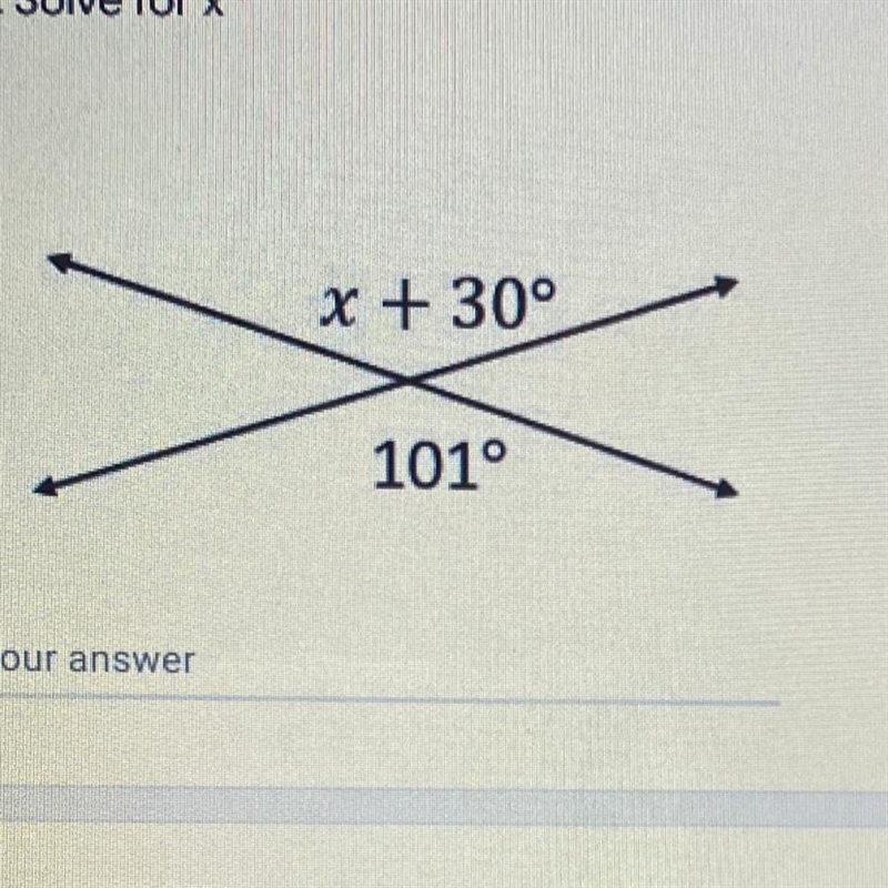 HELP ASAP. please show work tysm! solve for x-example-1