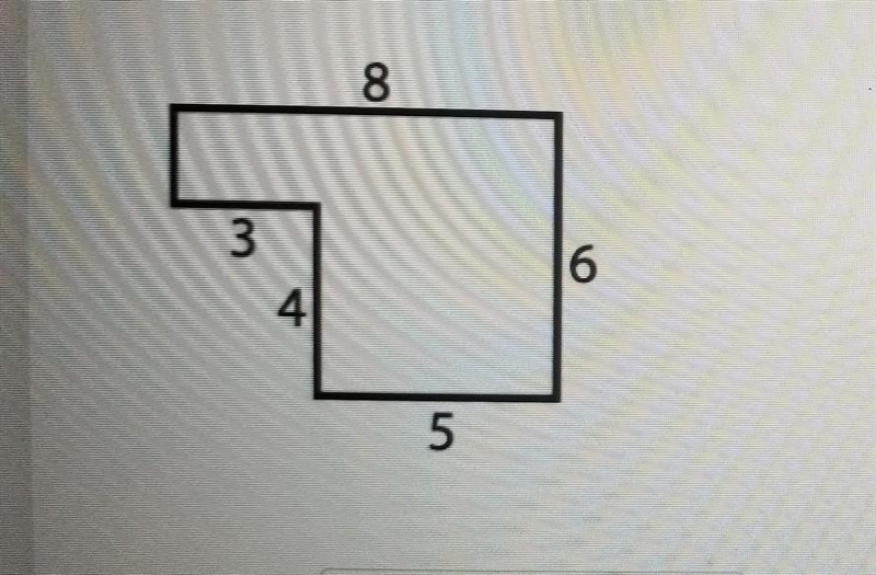 Find the perimeter and area. round to the nearest whole number if needed. ​-example-1