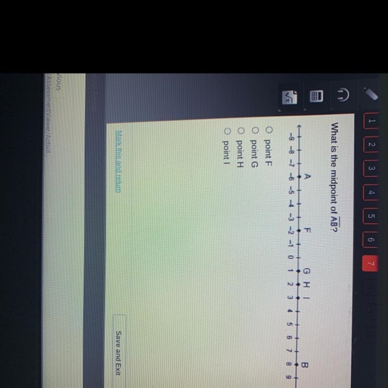 What is the mid point of AB?-example-1