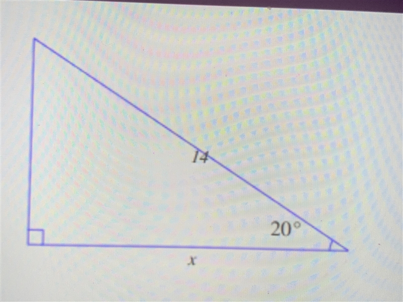 Solve for X and round to the nearest tenth-example-1