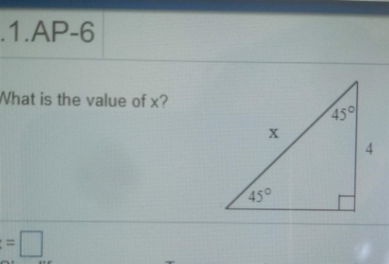 What is the value of x?​-example-1