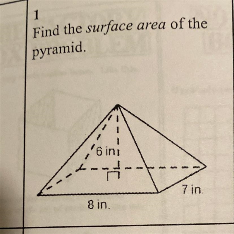 Find the surface area of the pyramid-example-1