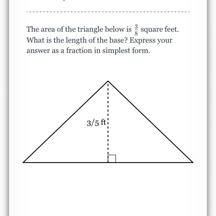 What is the base of the triangle-example-1