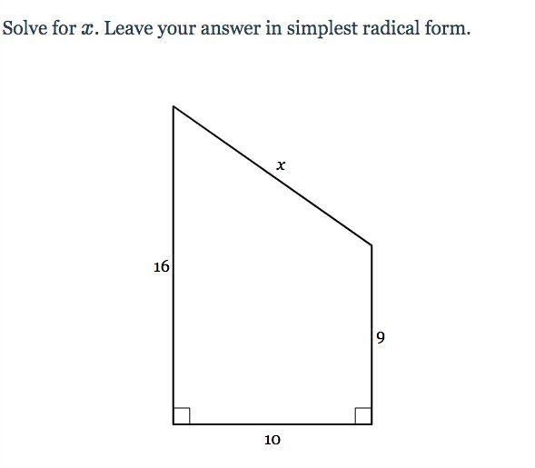 Solve for x radical forms-example-1