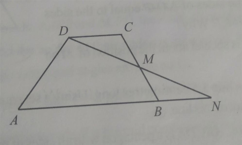 Help Me! In the quadrilateral ABCD shown below, the sides AB and CD are parallel. M-example-1