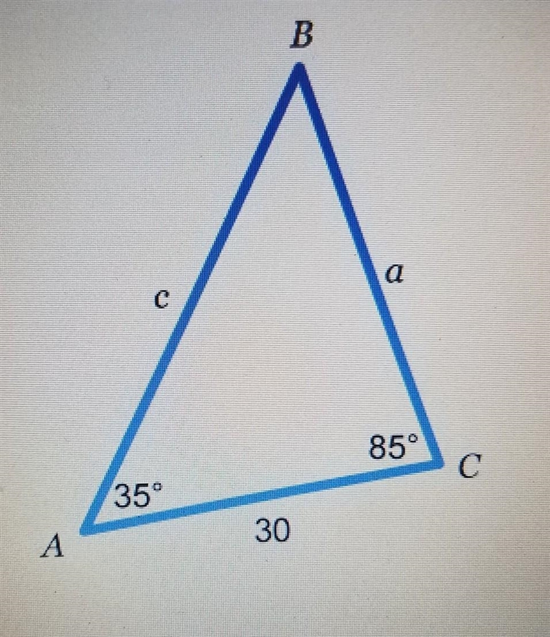 Use the triangle shown on the right to answer the question Which equation can you-example-1