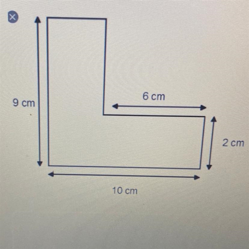 Find the perimeter of this complex shape.-example-1