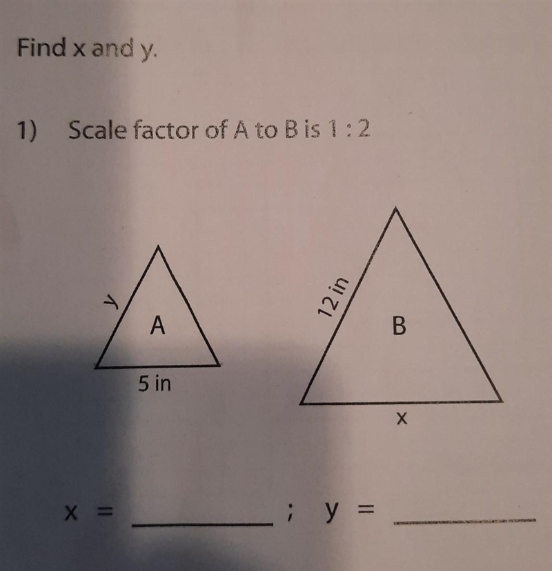 What is x and y? help ​-example-1