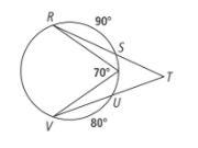 What is the measure of angle RTV?-example-1