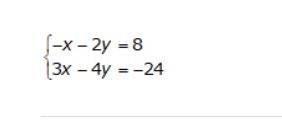 What should you substitute for x in the bottom equation to solve the system by the-example-1