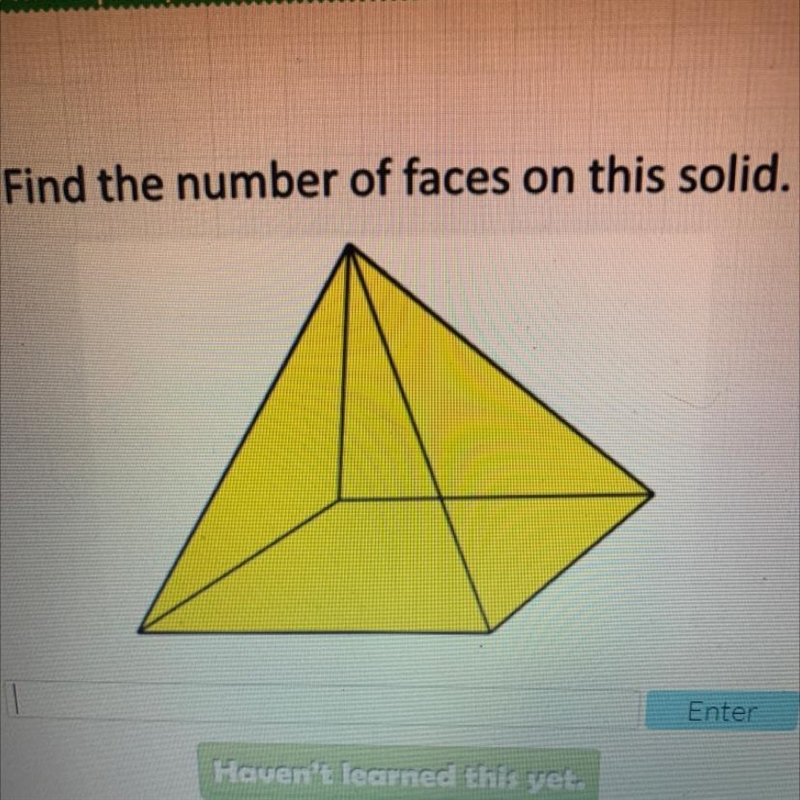 Find the number of faces on this solid.-example-1