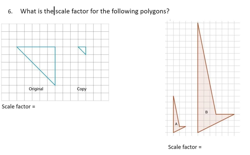 Does anyone know how to work with scaled factors then helppppp the question is in-example-1