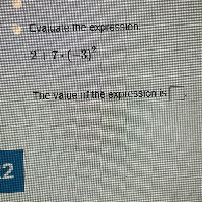 Evaluate the expression-example-1