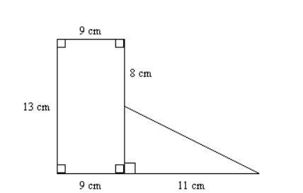 Find the area. The figure is not drawn to scale.-example-1