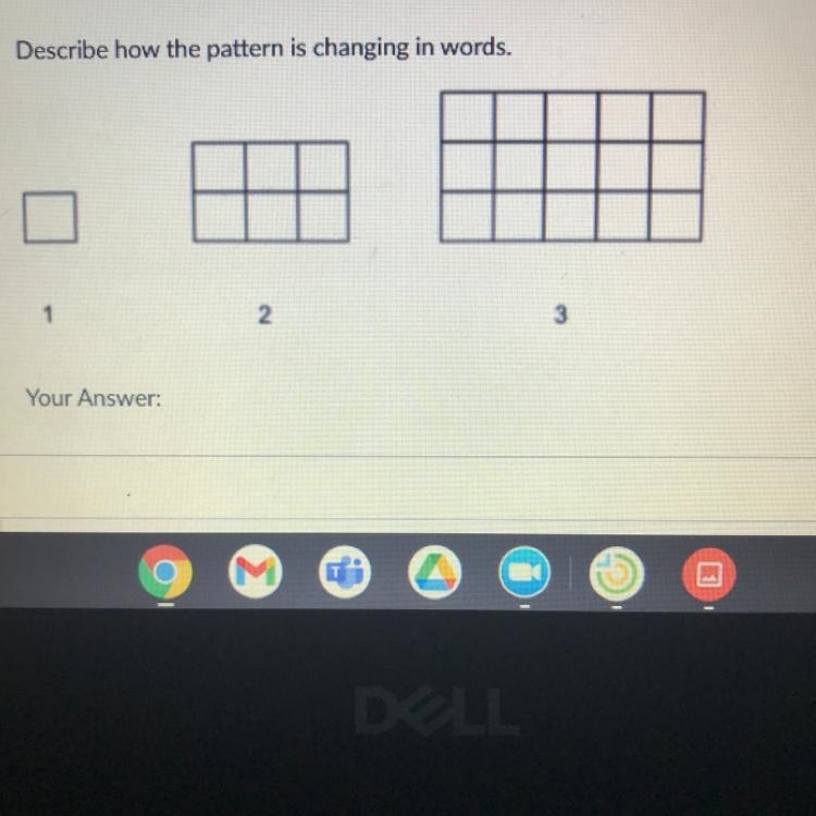 Describe how the pattern is changing-example-1