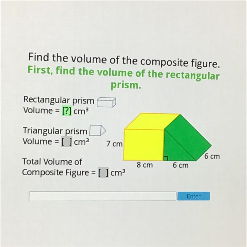 What is the volume to the composite figure.-example-1