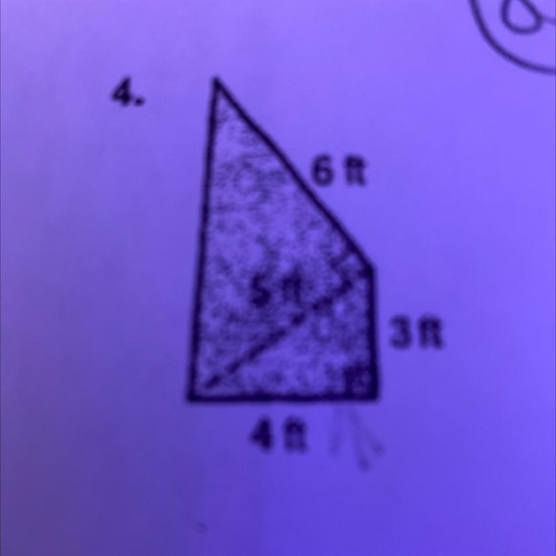 What’s the area for 6 ft 3 ft 4 ft 5ft-example-1