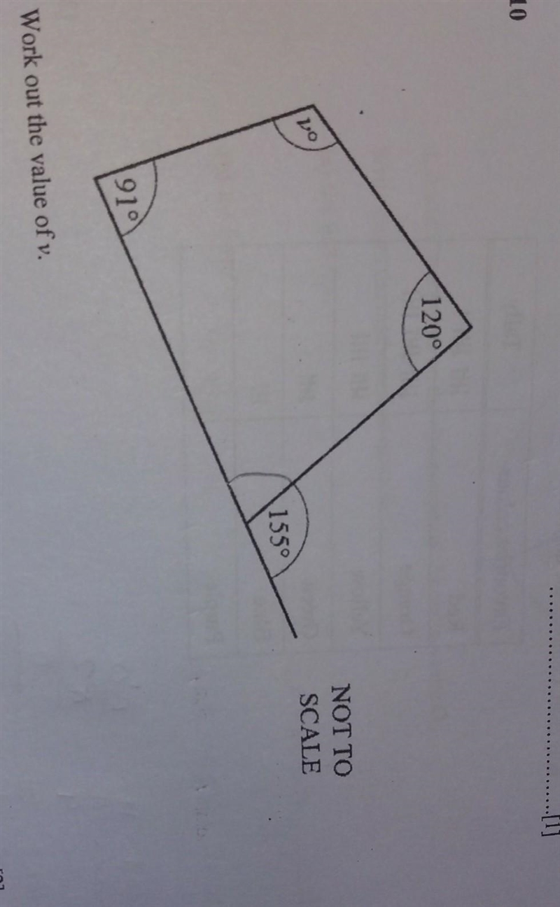 Work out the value of v°​-example-1