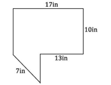 Find the area of the composite figure. Round your final answer to the tenth.-example-1