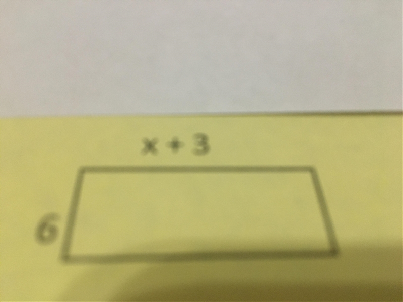 The area of the rectangle shown is 73 sq. Feet. Which equation can be used to find-example-1