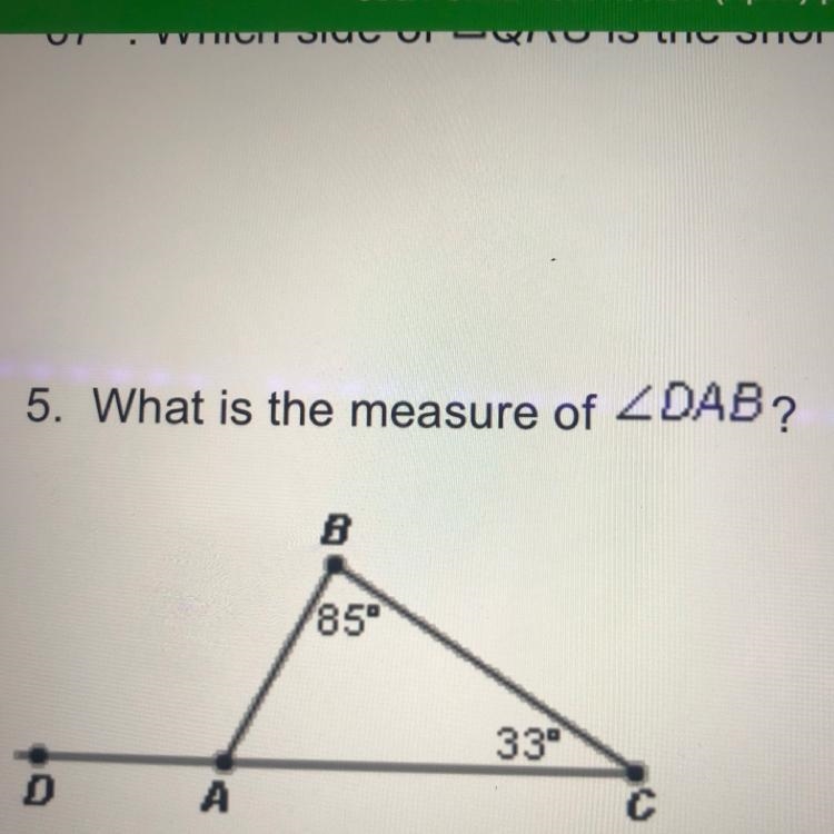 6. What is the measure of ZDAB?-example-1