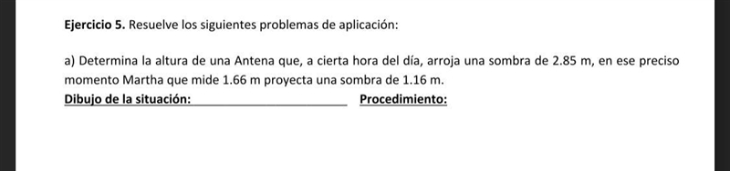 Determinar la altura de una antena que, A cierta hora del día,Arroja una sombra de-example-1