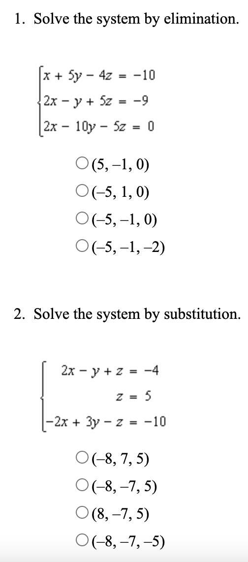 I inserted a picture of two questions. it would help if you explain how to get the-example-1