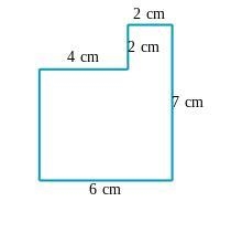 Can someone tell me if I'm right or wrong 40 POINTS Q: Find the area of the figure-example-1