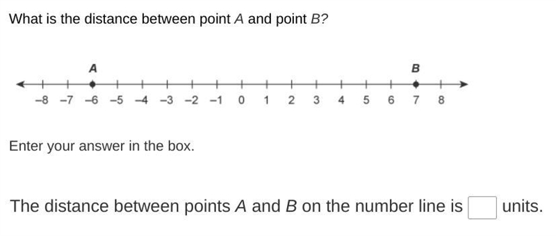 What is the distance between point A and point B?-example-1