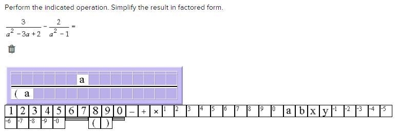 Perform the indicated operation. Simplify the result in factored form.-example-1