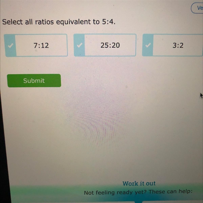 Select all ratios equivalent to 5:4.-example-1